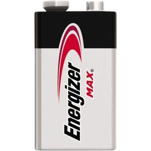 Energizer MAX 9V Alkaline Battery 1 Pack - Expiry 2024