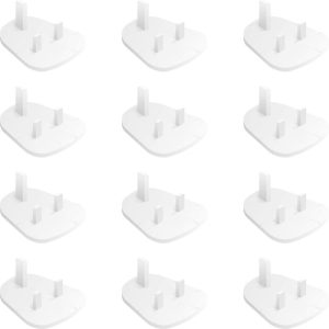 Joycare Baby Safety Plastic Socket Plug Cover Protector For infants Kids UK Type 12pcs